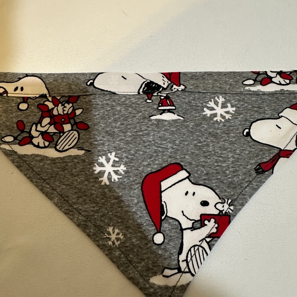Gray Snoopy Kids Bandana